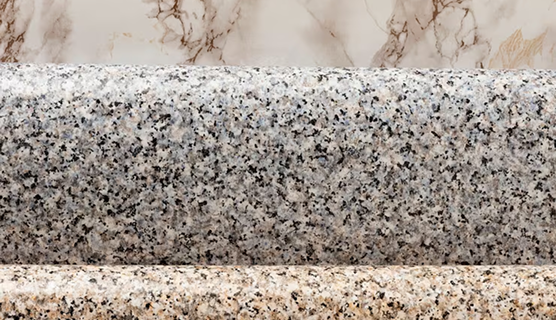 Intricate vein patterns of granite surface