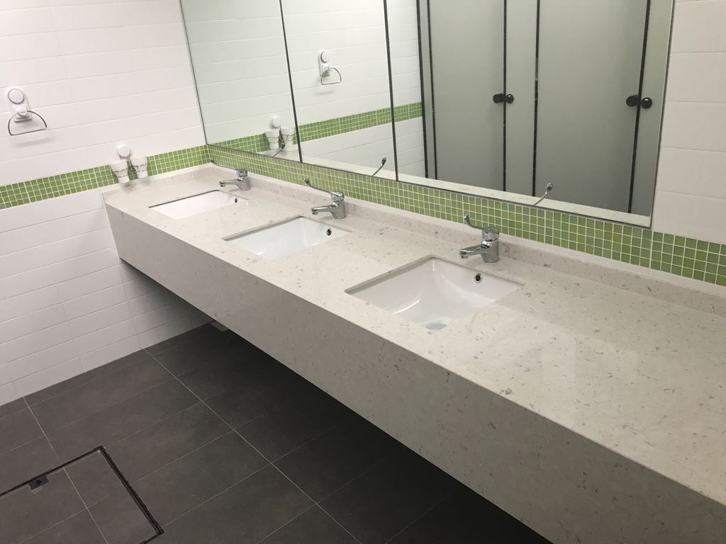 commercial toilet project
